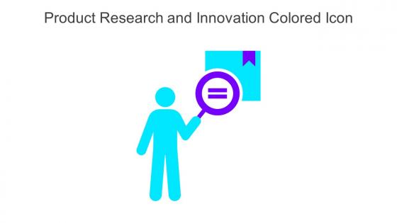 Product Research And Innovation Colored Icon In Powerpoint Pptx Png And Editable Eps Format