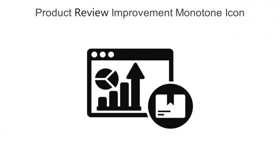 Product Review Improvement Monotone Icon In Powerpoint Pptx Png And Editable Eps Format