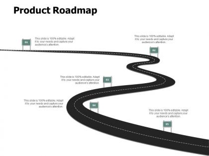 Product roadmap a109 ppt powerpoint presentation gallery designs download