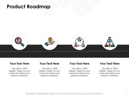 Product roadmap communication management ppt powerpoint presentation show infographic template