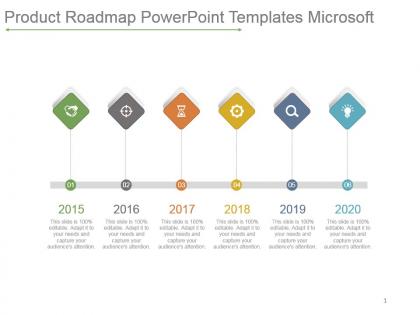 Product roadmap powerpoint templates microsoft