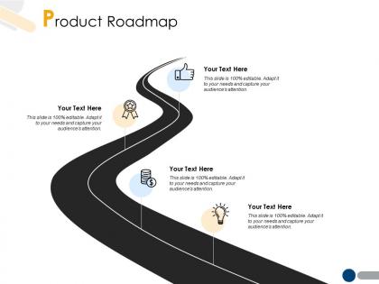 Product roadmap technology a221 ppt powerpoint presentation file slides