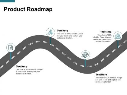 Product roadmap timeline b124 ppt powerpoint presentation gallery guide