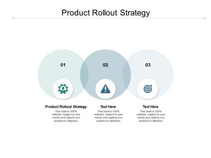 Product rollout strategy ppt powerpoint presentation inspiration gridlines cpb