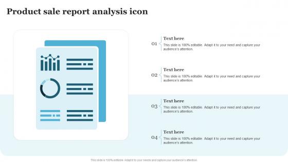 Product Sale Report Analysis Icon