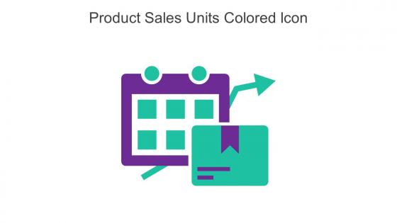 Product Sales Units Colored Icon In Powerpoint Pptx Png And Editable Eps Format