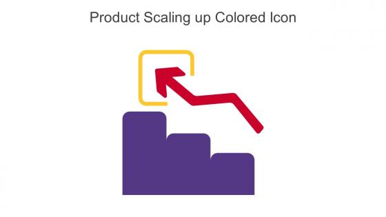 Product Scaling Up Colored Icon In Powerpoint Pptx Png And Editable Eps Format