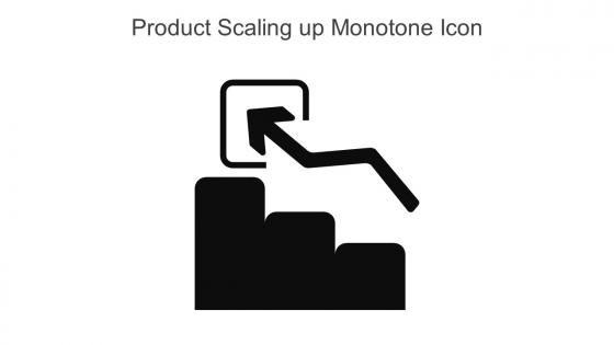 Product Scaling Up Monotone Icon In Powerpoint Pptx Png And Editable Eps Format