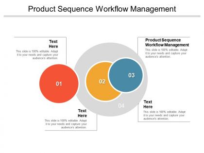 Product sequence workflow management ppt powerpoint download cpb