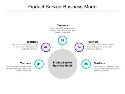 Product service business model ppt powerpoint presentation layouts example cpb