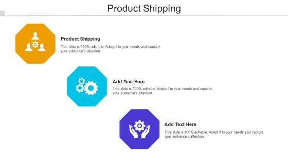 Product Shipping Ppt Powerpoint Presentation Summary Outline Cpb