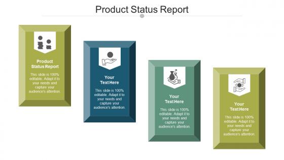 Product status report ppt powerpoint presentation outline influencers cpb