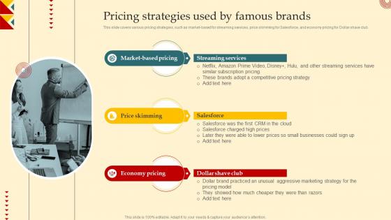 Product Strategy And Innovation Guide Pricing Strategies Used By Famous Brands Strategy SS V