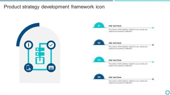 Product Strategy Development Framework Icon