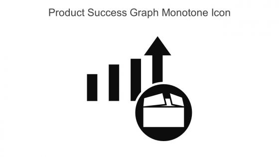 Product Success Graph Monotone Icon In Powerpoint Pptx Png And Editable Eps Format