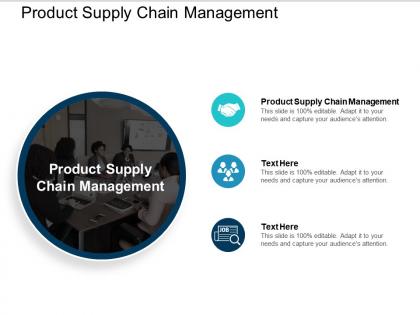 Product supply chain management ppt powerpoint presentation outline templates cpb