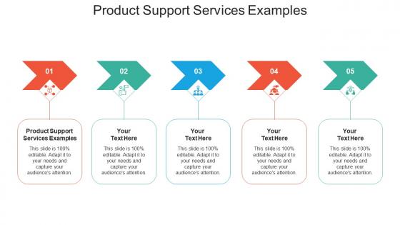 Product support services examples ppt powerpoint presentation show information cpb