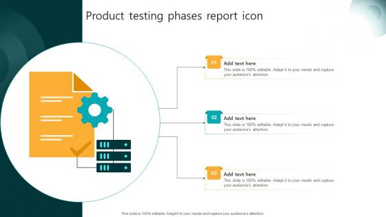 Product Testing Phases Report Icon