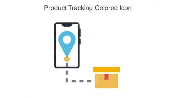 Product Tracking Colored Icon In Powerpoint Pptx Png And Editable Eps Format