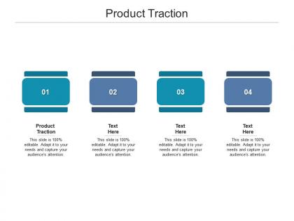 Product traction ppt powerpoint presentation gallery design inspiration cpb