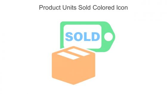 Product Units Sold Colored Icon In Powerpoint Pptx Png And Editable Eps Format