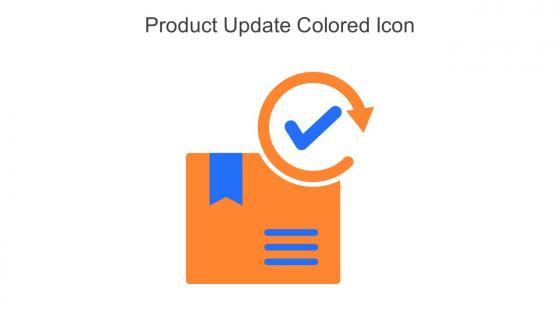 Product Update Colored Icon In Powerpoint Pptx Png And Editable Eps Format
