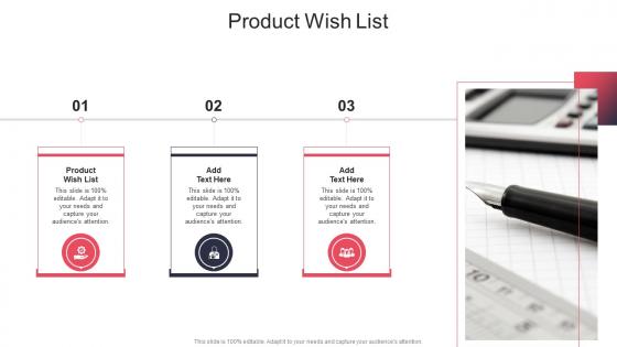 Product Wish List In Powerpoint And Google Slides Cpb