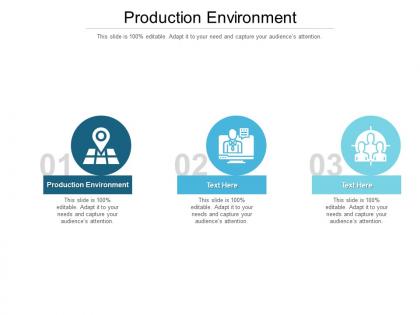 Production environment ppt powerpoint presentation summary guide cpb