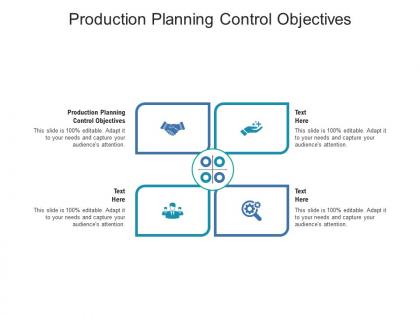 Production planning control objectives ppt powerpoint presentation outline picture cpb