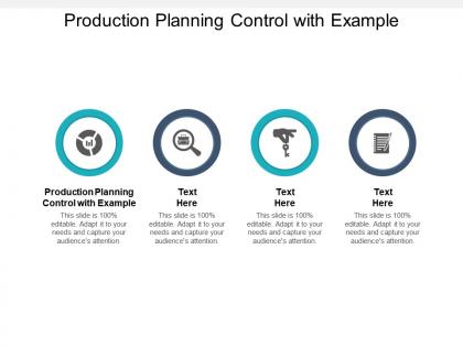 Production planning control with example ppt powerpoint presentation inspiration graphics cpb