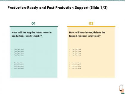 Production ready and post production support r266 ppt gallery