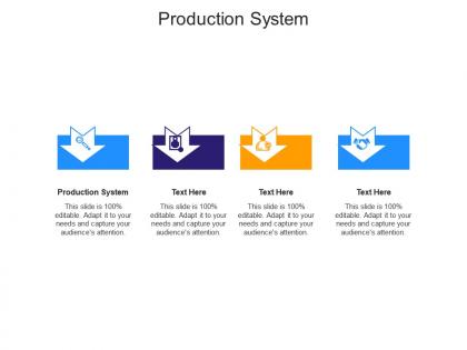 Production system ppt powerpoint presentation outline graphics tutorials cpb