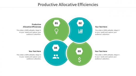 Productive allocative efficiencies ppt powerpoint presentation inspiration ideas cpb