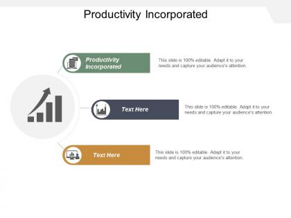 Productivity incorporated ppt powerpoint presentation inspiration tips cpb