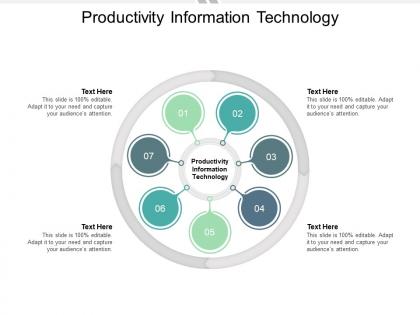 Productivity information technology ppt powerpoint presentation inspiration graphics cpb