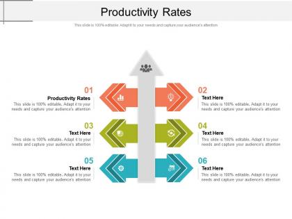 Productivity rates ppt powerpoint presentation pictures clipart images cpb