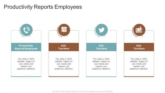 Productivity Reports Employees In Powerpoint And Google Slides Cpb