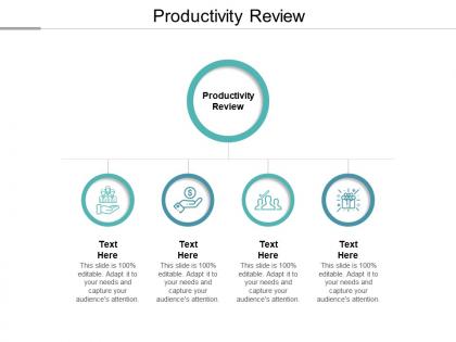 Productivity review ppt powerpoint presentation outline rules cpb