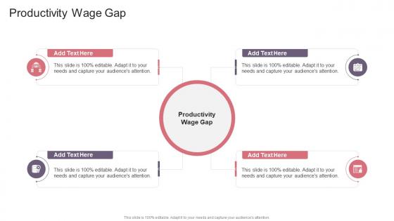Productivity Wage Gap In Powerpoint And Google Slides Cpb