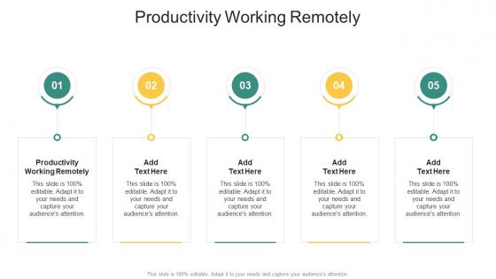 Productivity Working Remotely In Powerpoint And Google Slides Cpb