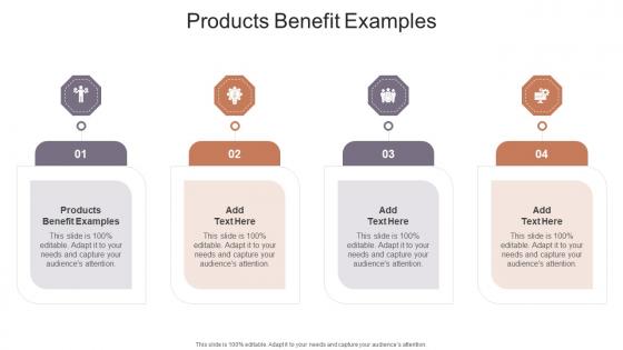 Products Benefit Examples In Powerpoint And Google Slides Cpb