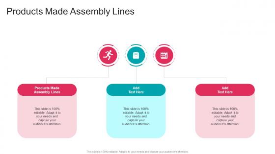 Products Made Assembly Lines In Powerpoint And Google Slides Cpb