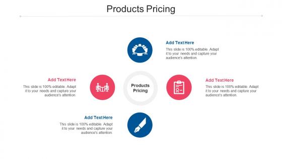 Products Pricing Ppt Powerpoint Presentation Backgrounds Cpb
