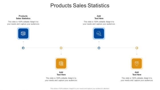 Products Sales Statistics In Powerpoint And Google Slides Cpb