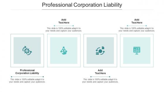 Professional Corporation Liability In Powerpoint And Google Slides Cpb