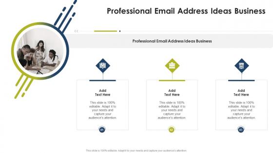 Professional Email Address Ideas Business In Powerpoint And Google Slides Cpb
