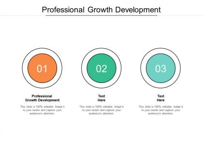 Professional growth development ppt powerpoint presentation ideas themes cpb