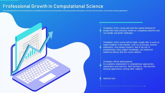 Professional Growth In Computational Science Scientific Computation