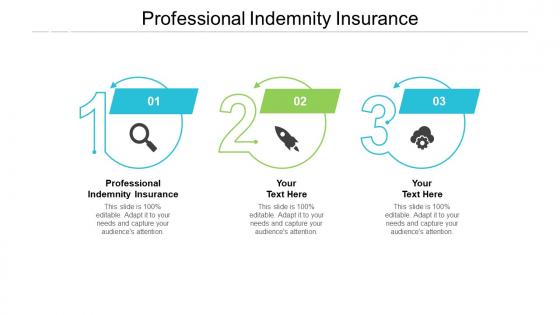 Professional indemnity insurance ppt powerpoint presentation inspiration example cpb