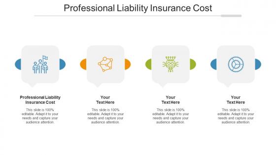 Professional Liability Insurance Cost Ppt Powerpoint Presentation Shapes Cpb
